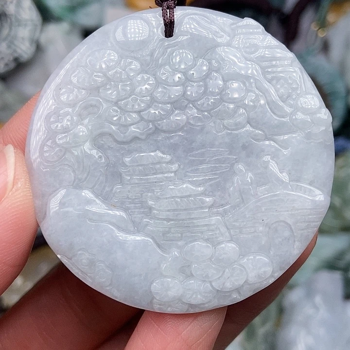 颈饰未镶嵌翡翠翡翠