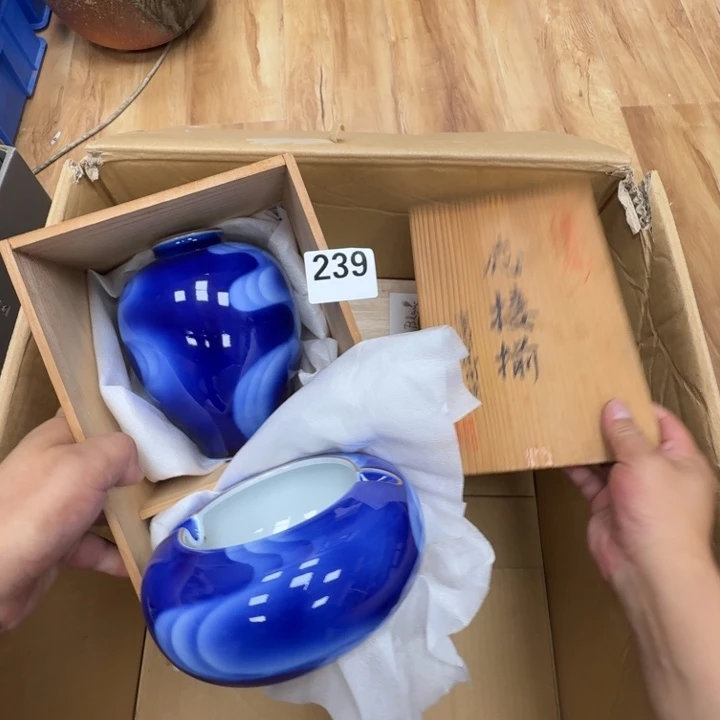瓷片工艺品摆件瓷器摆件正能量