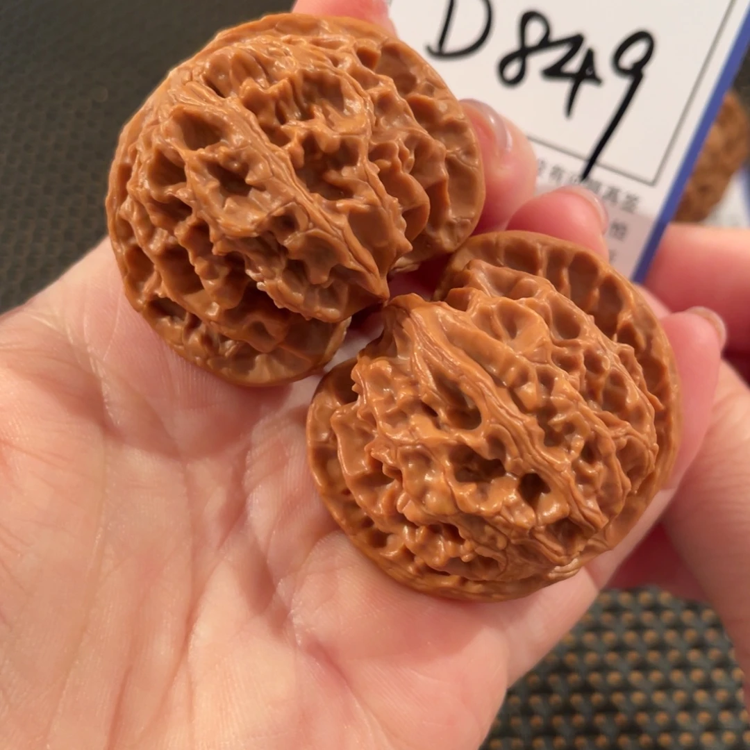 把件文玩核桃D849苹果园42