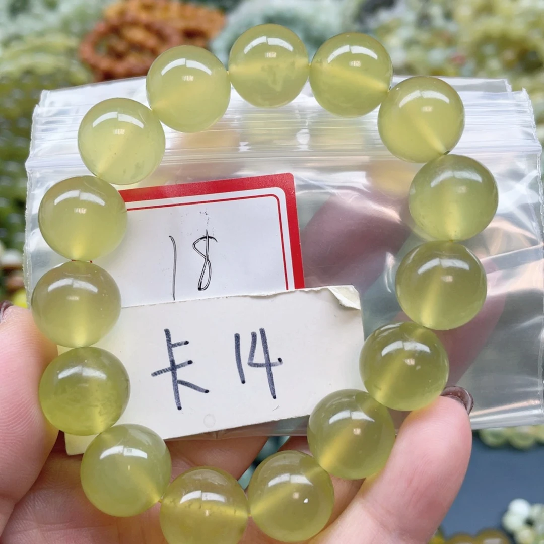 未镶嵌蛇纹石玉手串