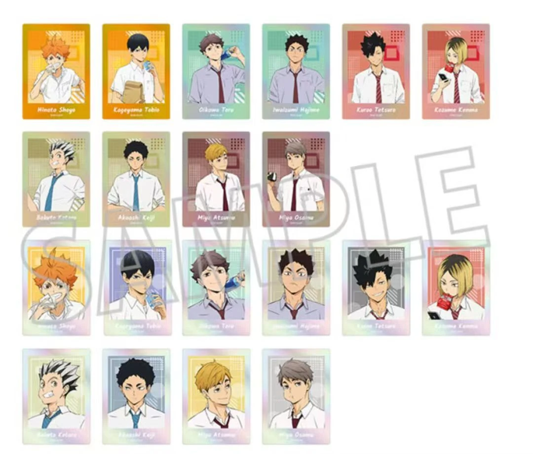 【拆盒】排球少年 休息日 午休 透卡 潮玩盲盒