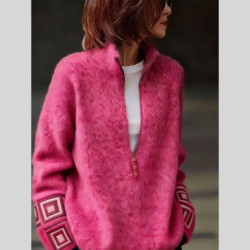 设计感慵懒高级感针织毛衣外套女款2025新款可外穿内搭上衣女秋冬