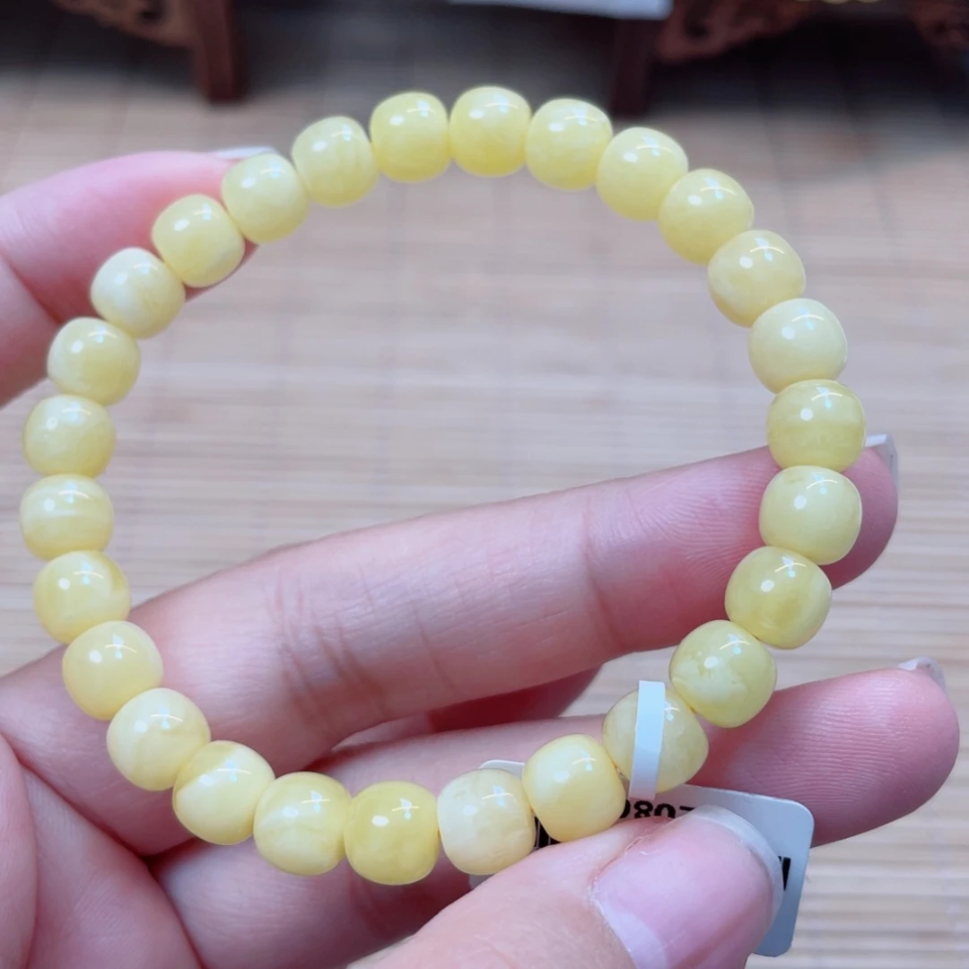 蜜蜡未镶嵌手串蜜蜡