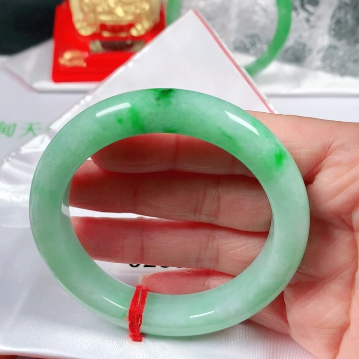 未镶嵌手镯翡翠   编号0253 正圈55