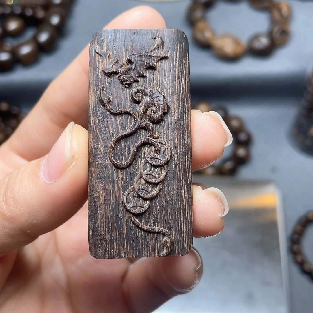 沉香木手串宁*檬芽庄白棋