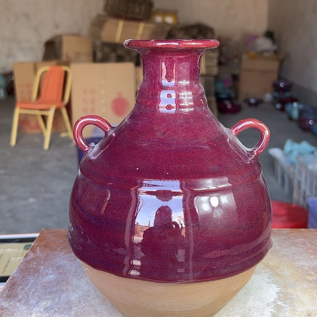 摆件郑家钧窑摆件微