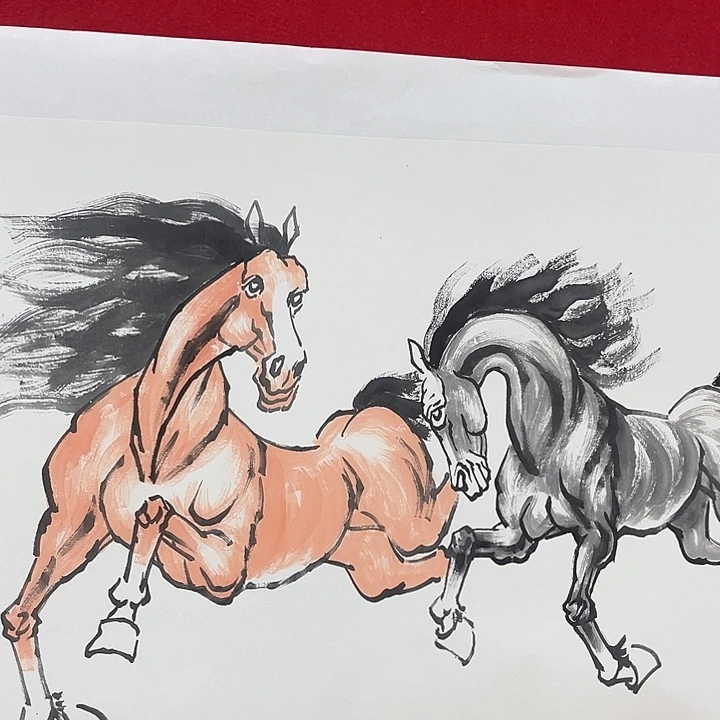 日新画作欣赏作品
