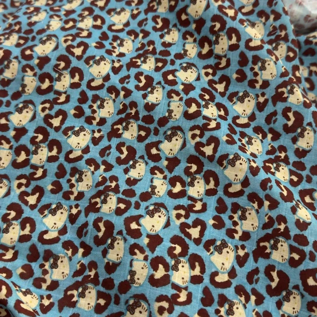 棉超舒服纯棉格纹双层纱1.2米价X1.67米宽E微瑕