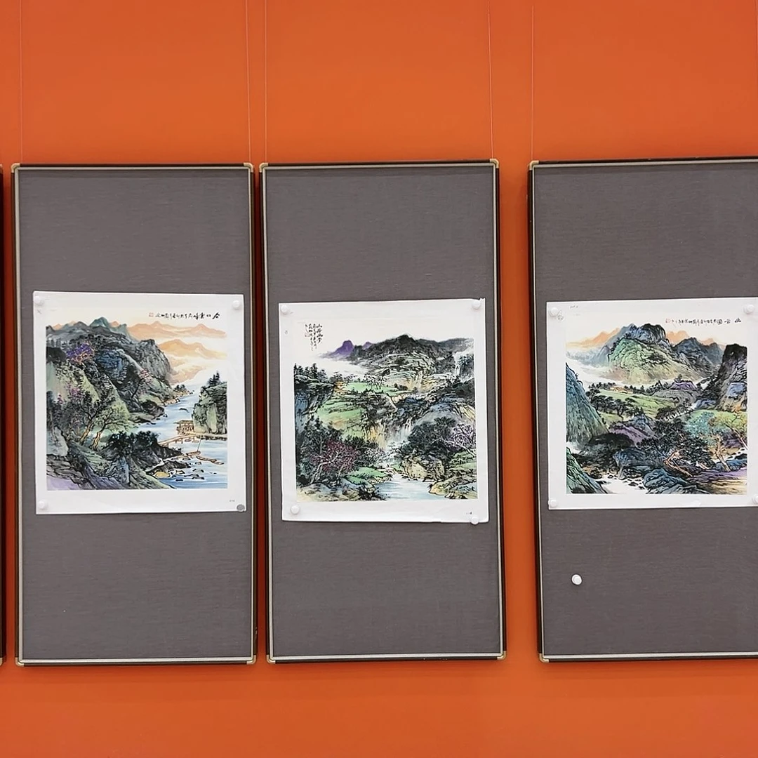 国画苏珊展览原作