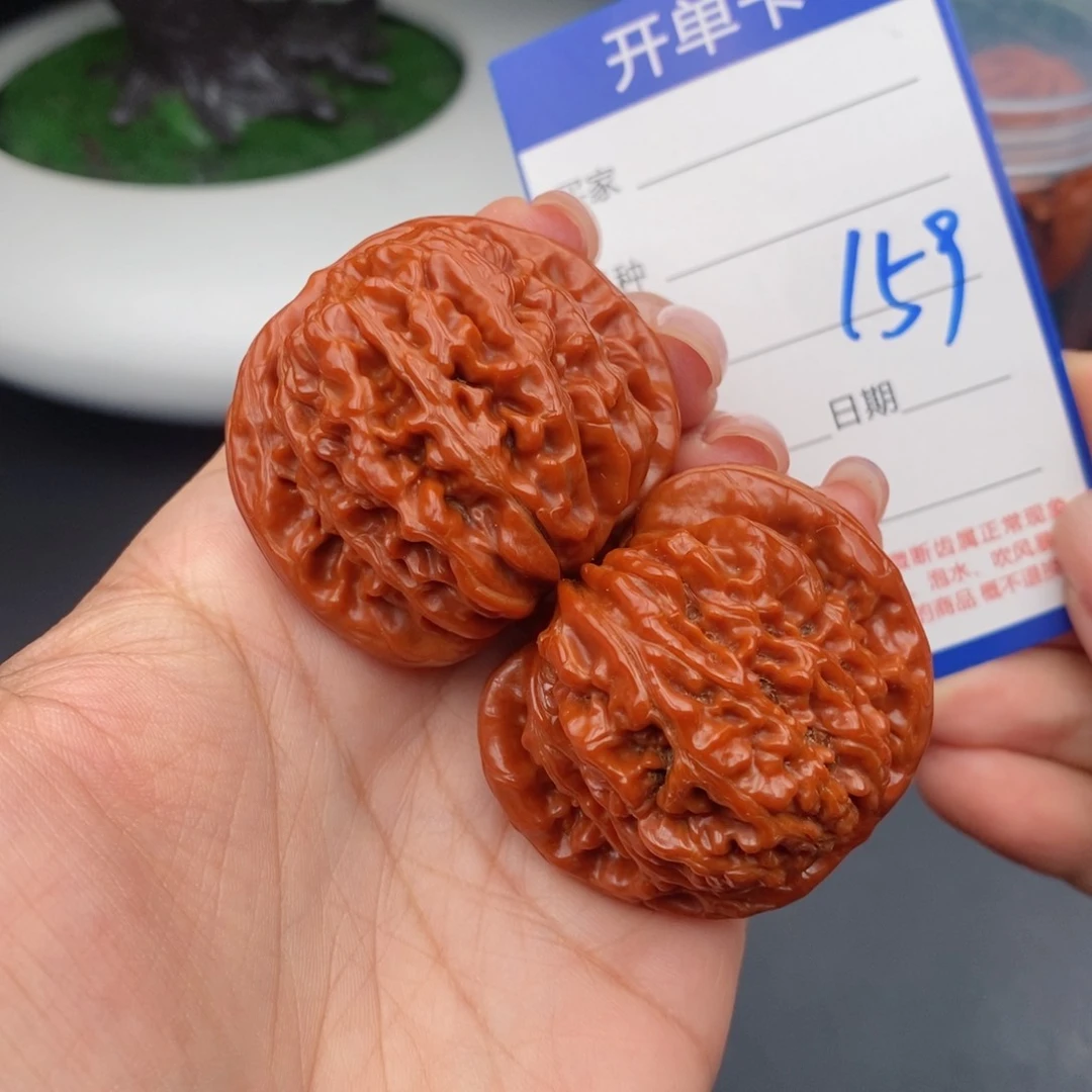 文玩核桃把件43四座楼159