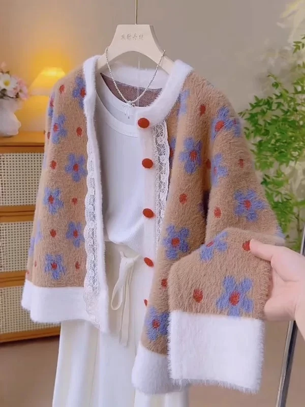 精品毛针织衫女装（直播间展示为准）