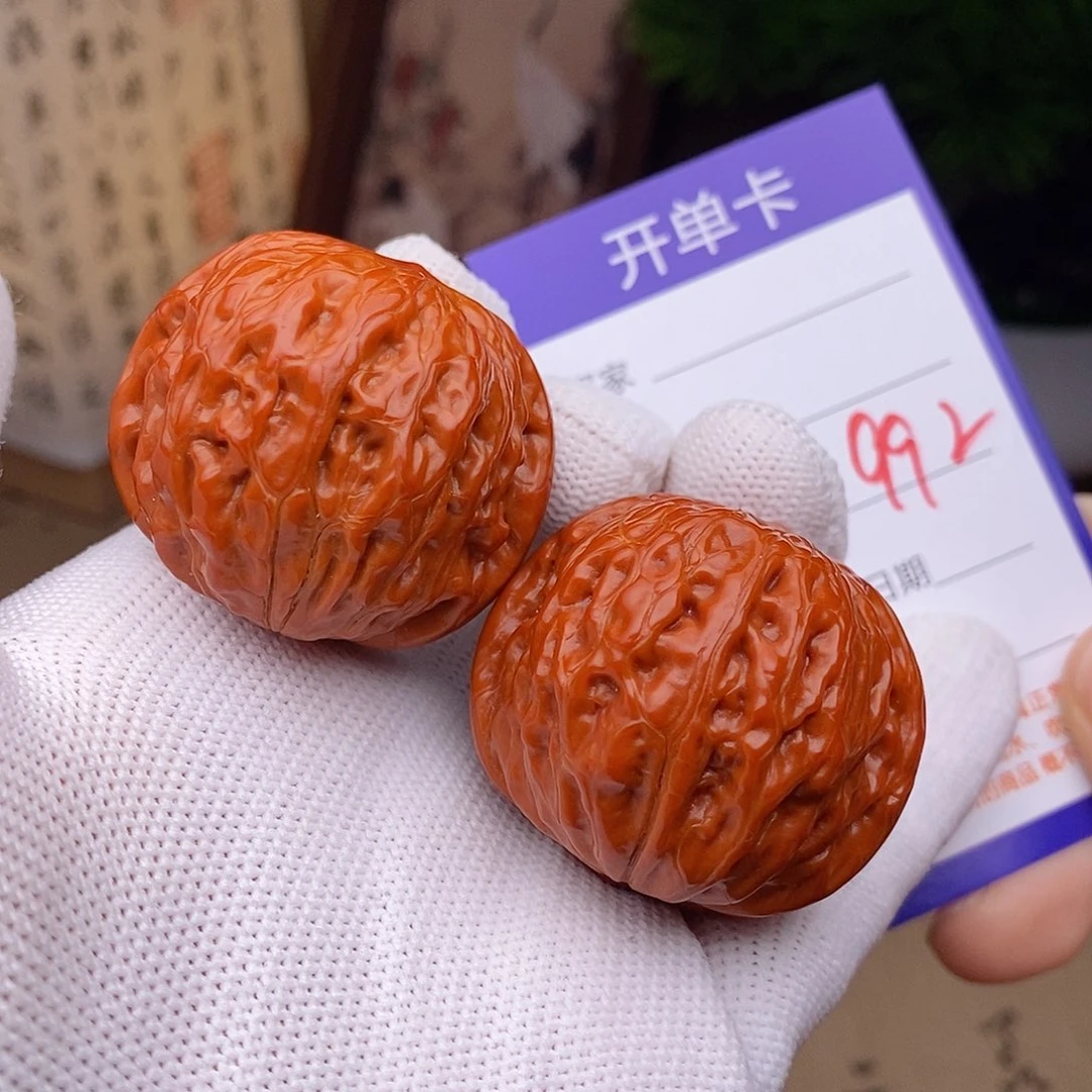 文玩核桃把件40铁锤992