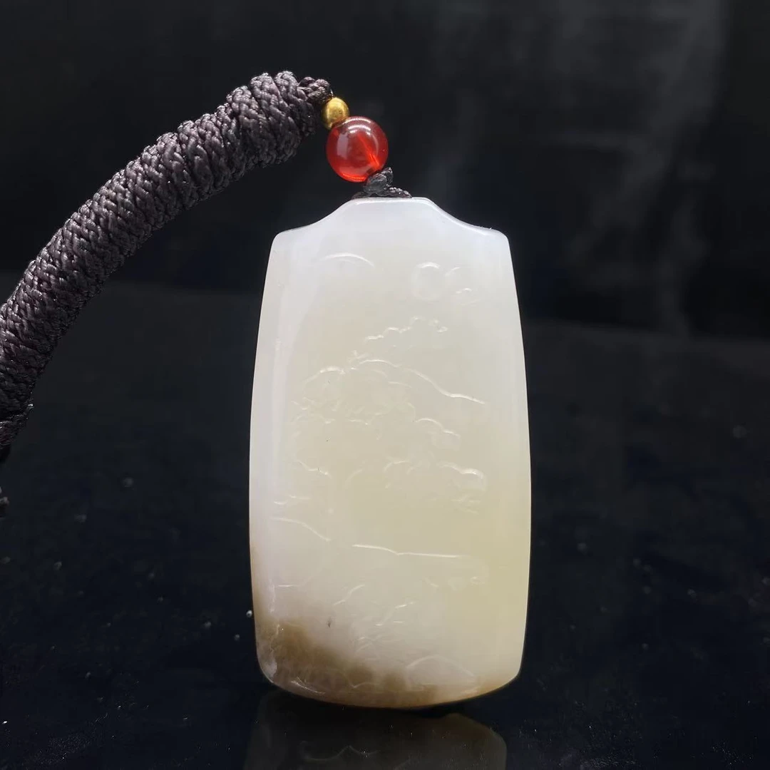 S989 和田玉挂件 GS435008