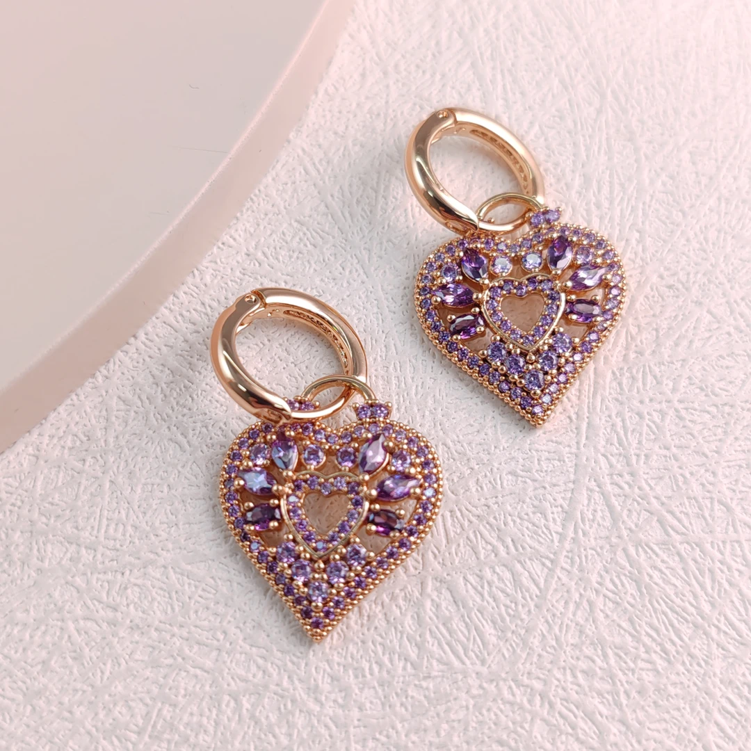 XUPING/旭平首饰 合金合成锆石耳饰 新年款【潘生福利】X000967464