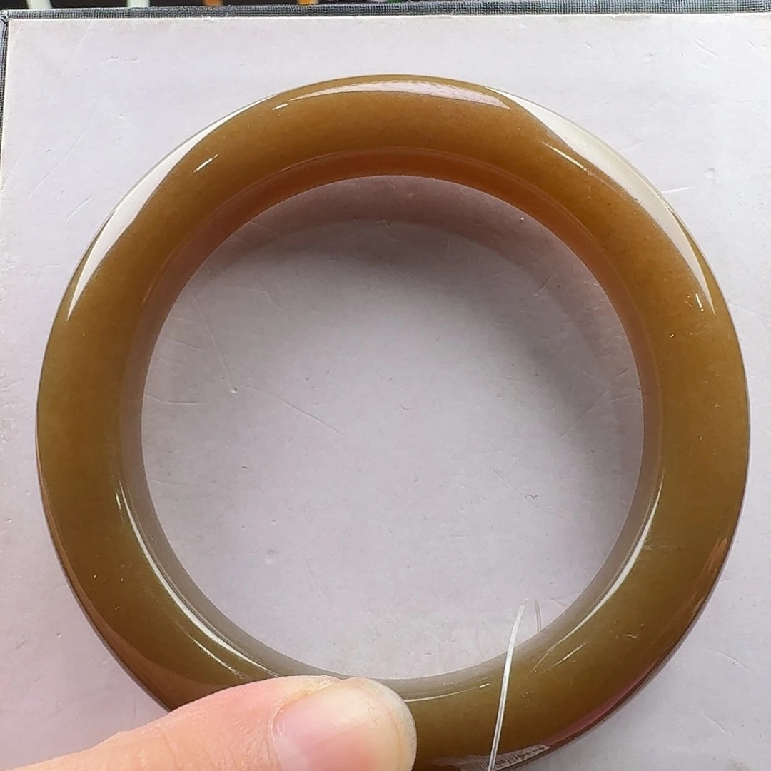 未镶嵌手镯和田玉56.8
