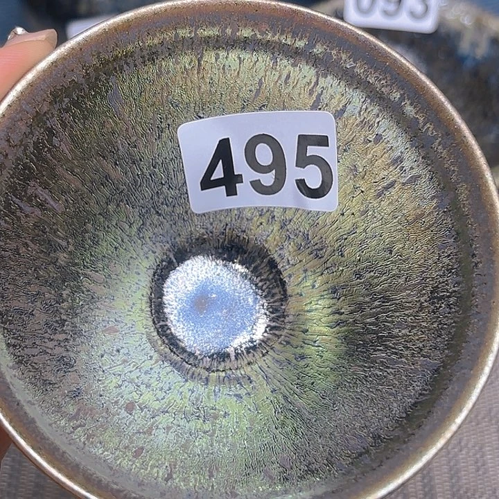 茶盏沐雨茶器柴烧主人杯