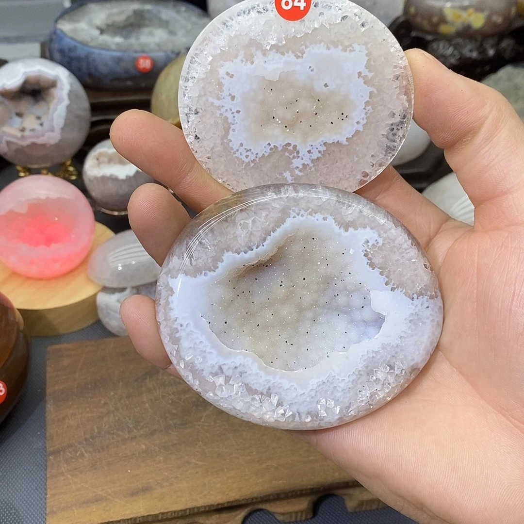 紫晶未镶嵌摆件聚宝盆