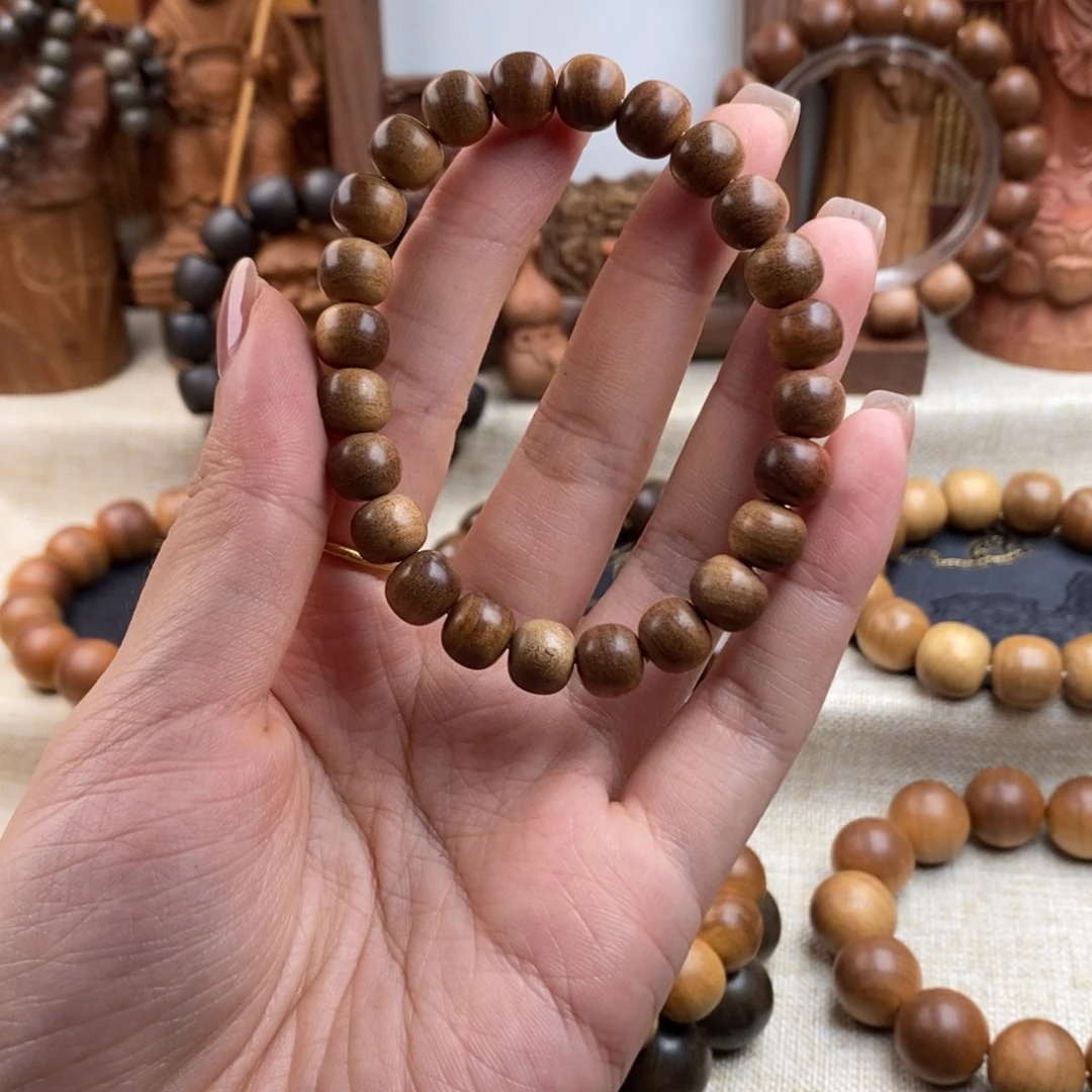 手串/手链檀香木迈索尔，老山檀香，奶香0809黑肉
