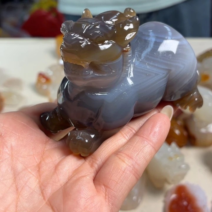 玛瑙/玉髓未镶嵌吊坠(不含链)