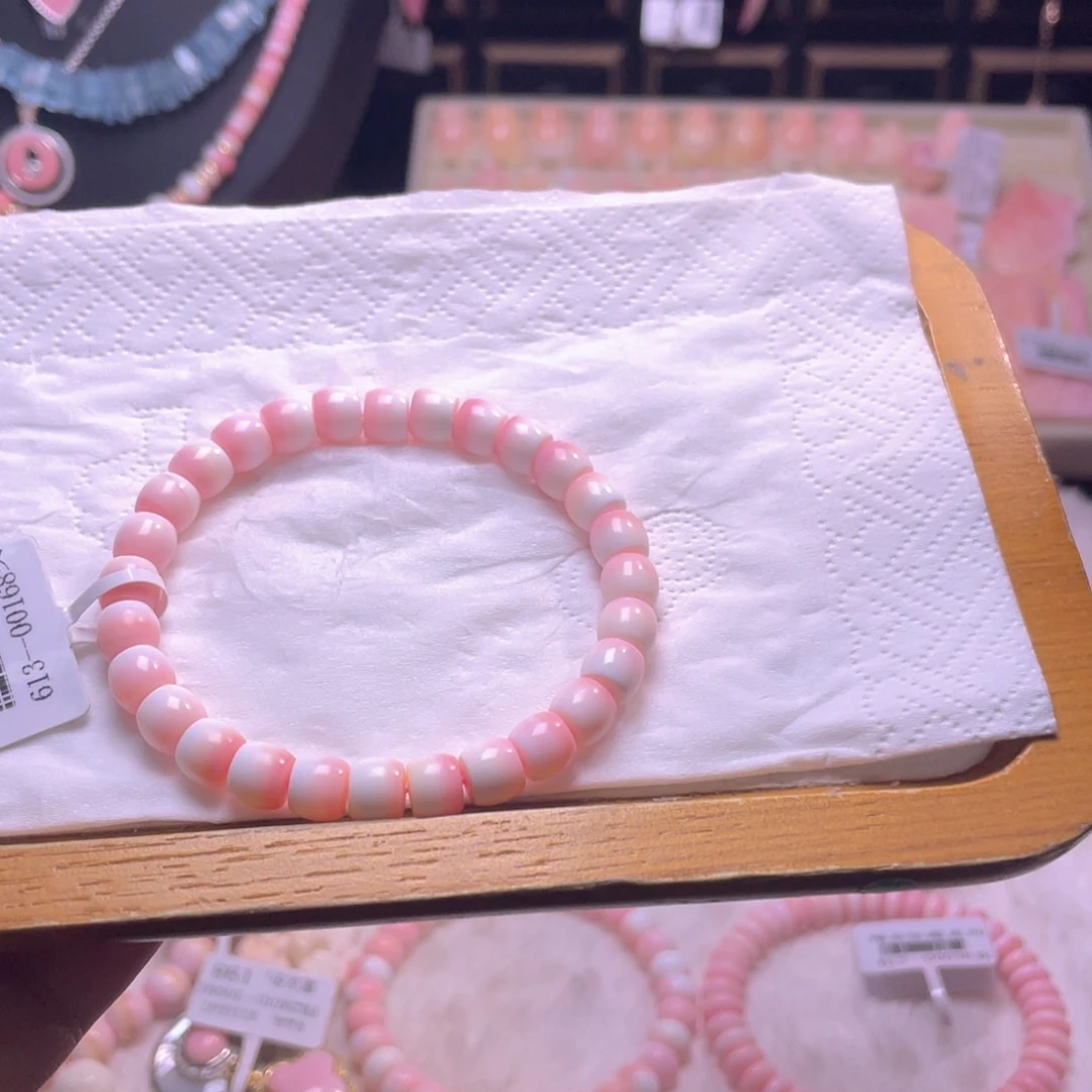 未镶嵌海螺珠手绳天**心福利