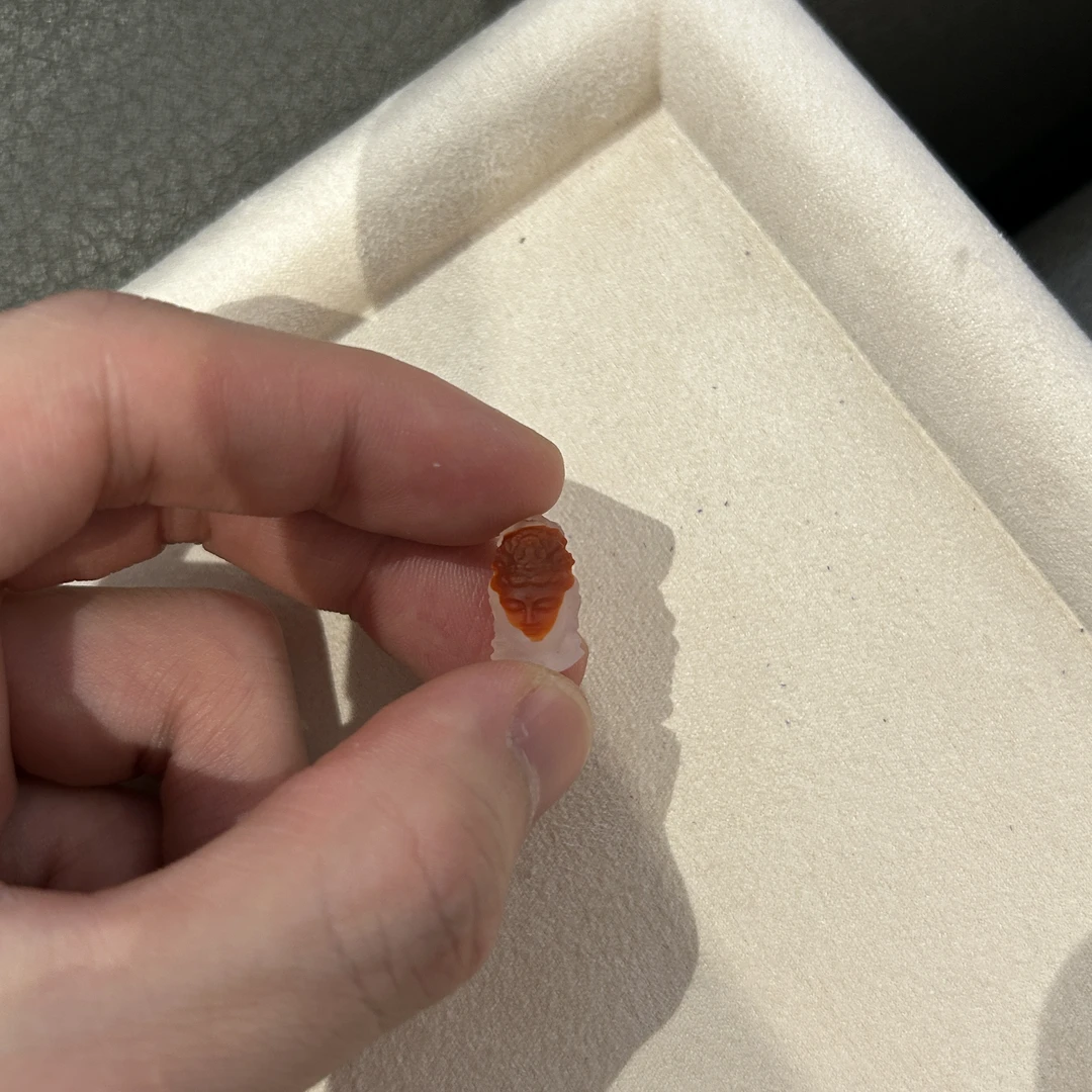 佛头单颗 文玩配饰