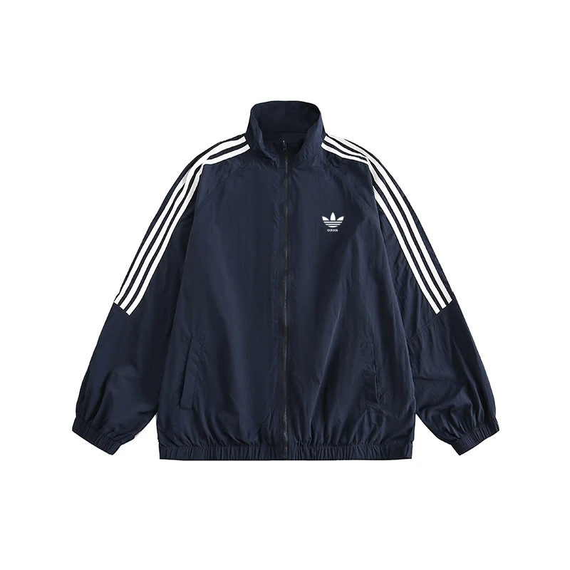 三叶草夏季轻薄防晒服男女同款户外速干休闲防紫外线时尚港风外套