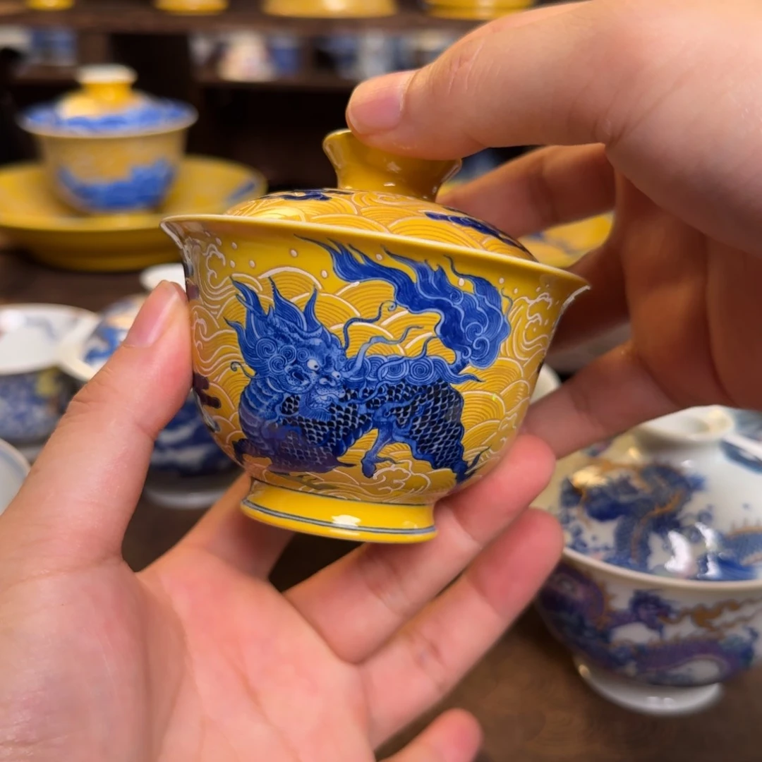 B***H纯手工手绘陶瓷茶具