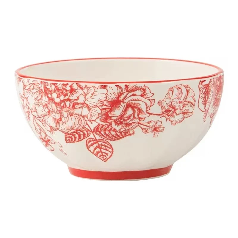 玫瑰皇后4.5英寸米饭碗单只装