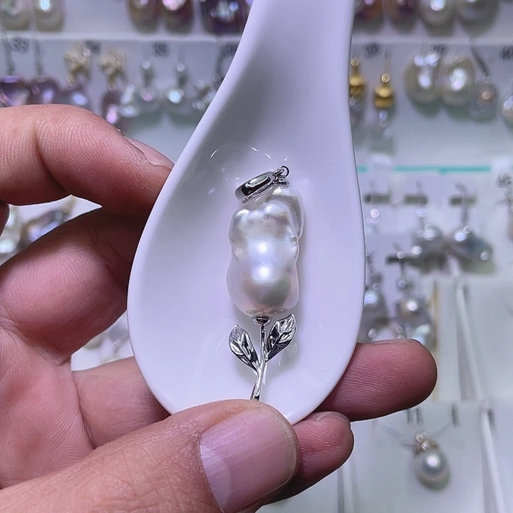 未镶嵌颈饰淡水珍珠21