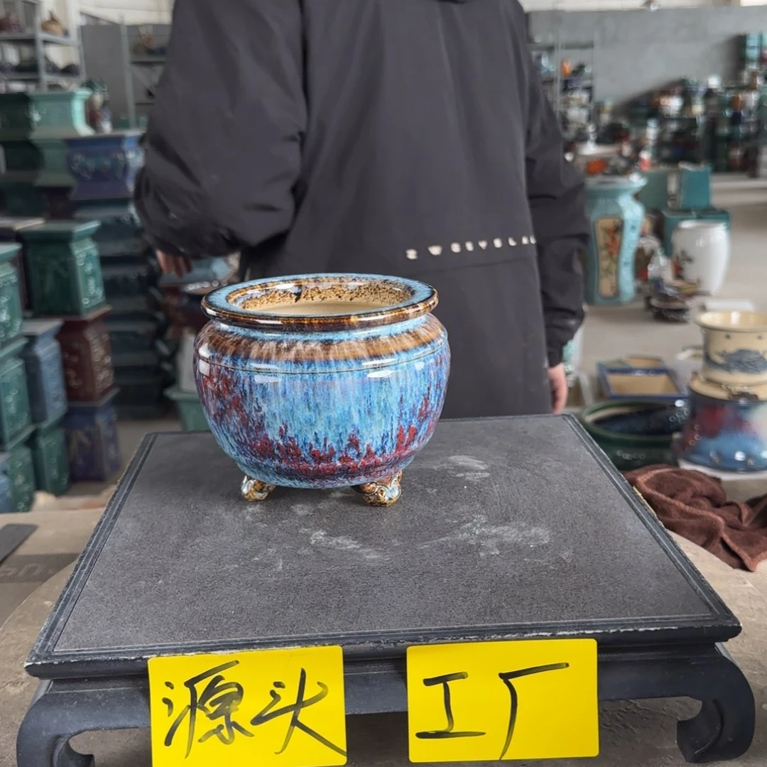 陶粤****奶。一风堂石湾花盆