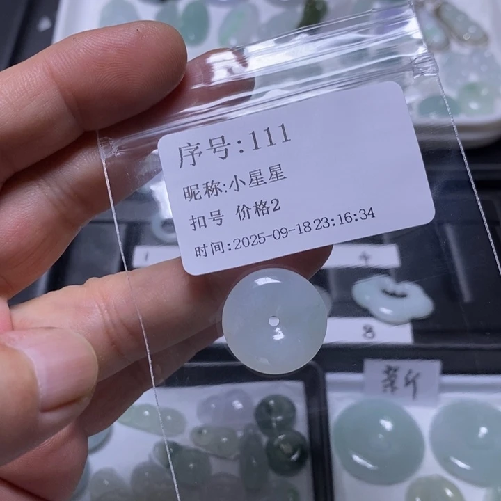 小***星吊坠(不含链)未镶嵌翡翠