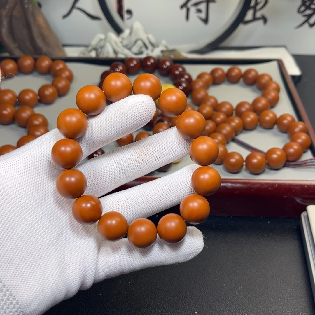 海***空手串橄榄核1.5➕树王铁核全品微瑕
