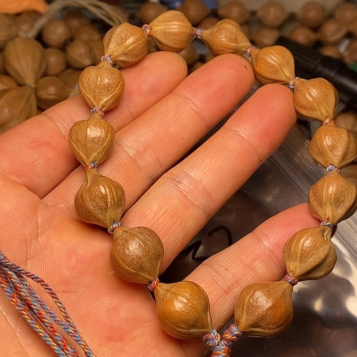 橄榄核手串正圆手持38