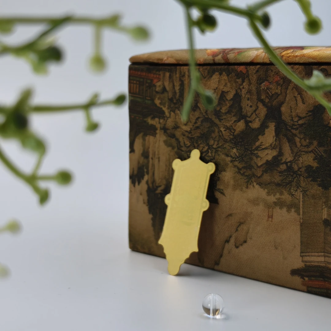 【青玄珠宝】足金招C令手机贴