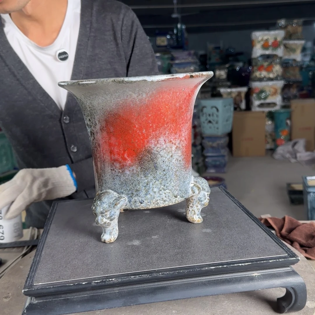 一风堂石湾花盆。676