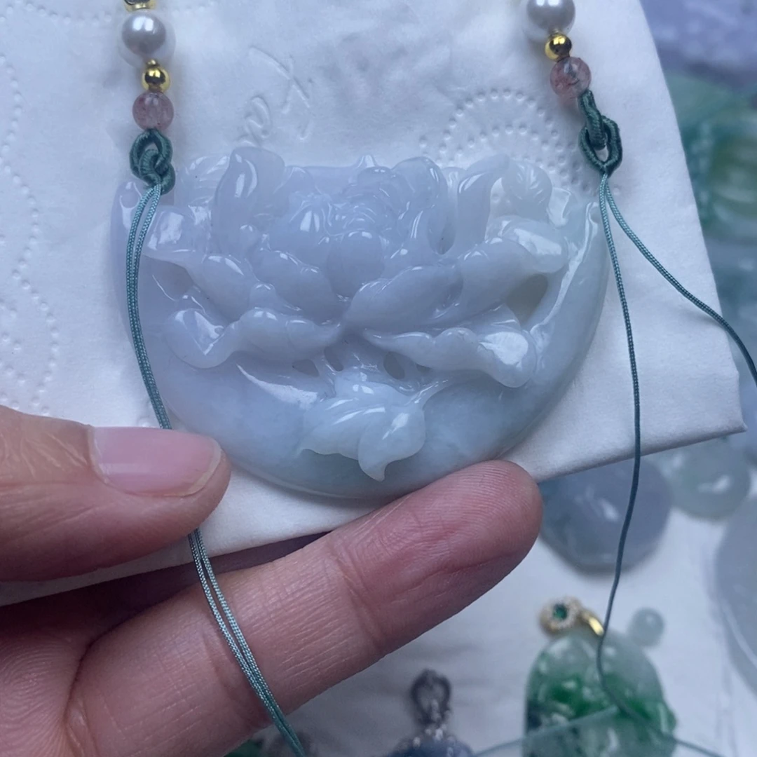 颈饰未镶嵌翡翠翡翠