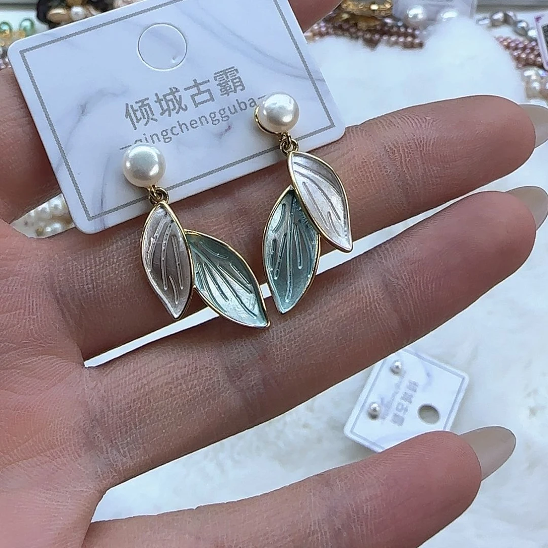 银S925镶嵌项链定制336淡水珍珠