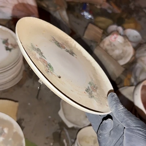 瓷片国营厂划痕18厘米