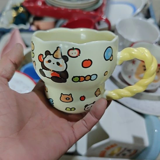 瓷片陶瓷杯碗盘微瑕介意慎拍