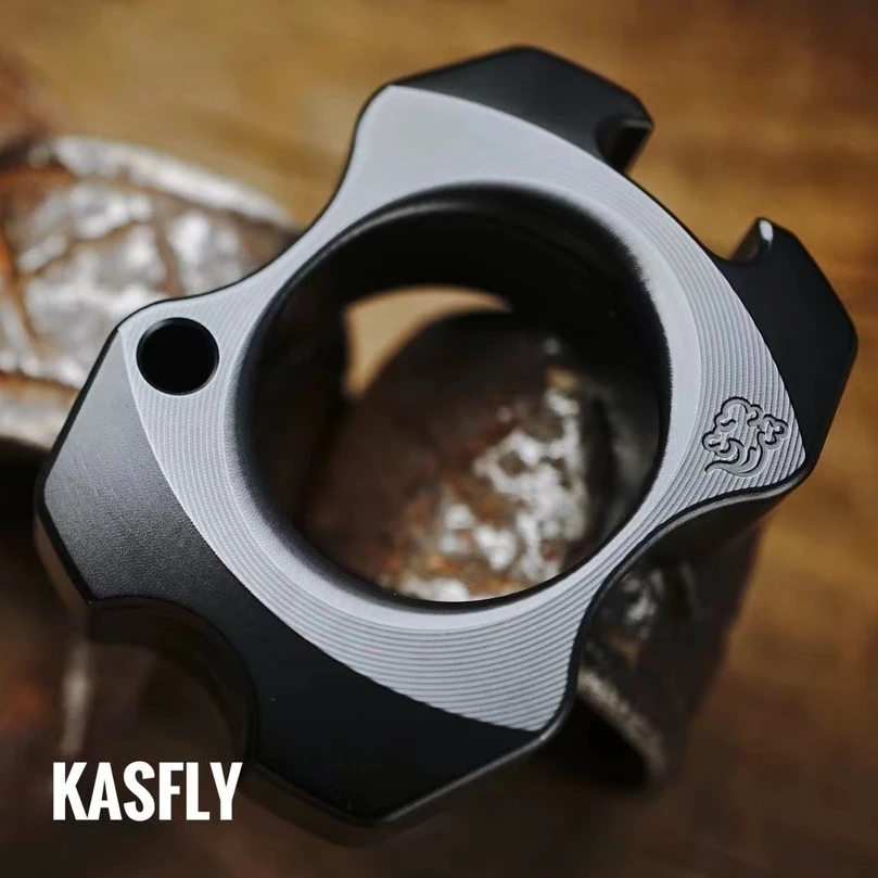 【指玩屋】凯撒指虎KASFLY开瓶器 EDC玩具户外多功能豌豆荚便携单指