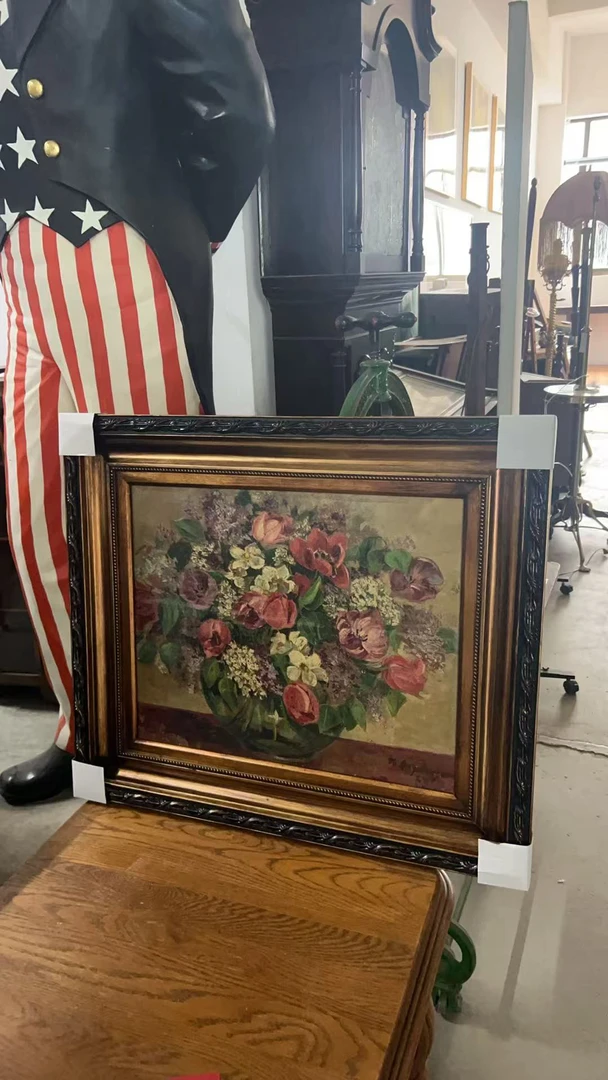 奥地利中古黄铜茶几、咖啡桌，好价。直径43高55