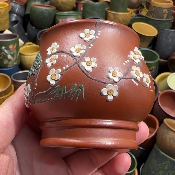 茶杯紫砂全手工紫砂