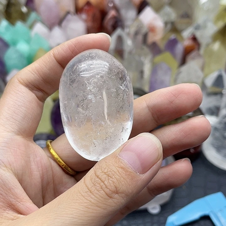 珠宝半成品未镶嵌水晶54白手握