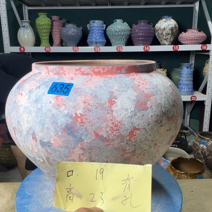 景德镇陶瓷花盆花器635
