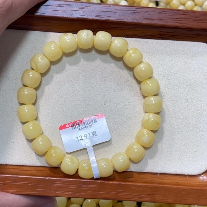 蜜蜡手链未镶嵌慎*&蜜蜡