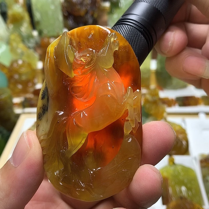 蛇纹石玉未镶嵌珠宝半成品