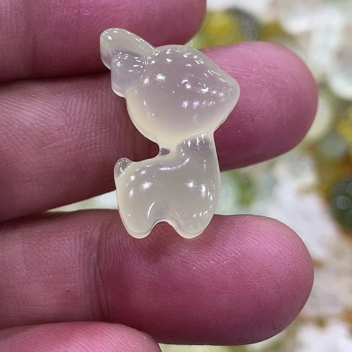 蛇纹石玉合金颈饰