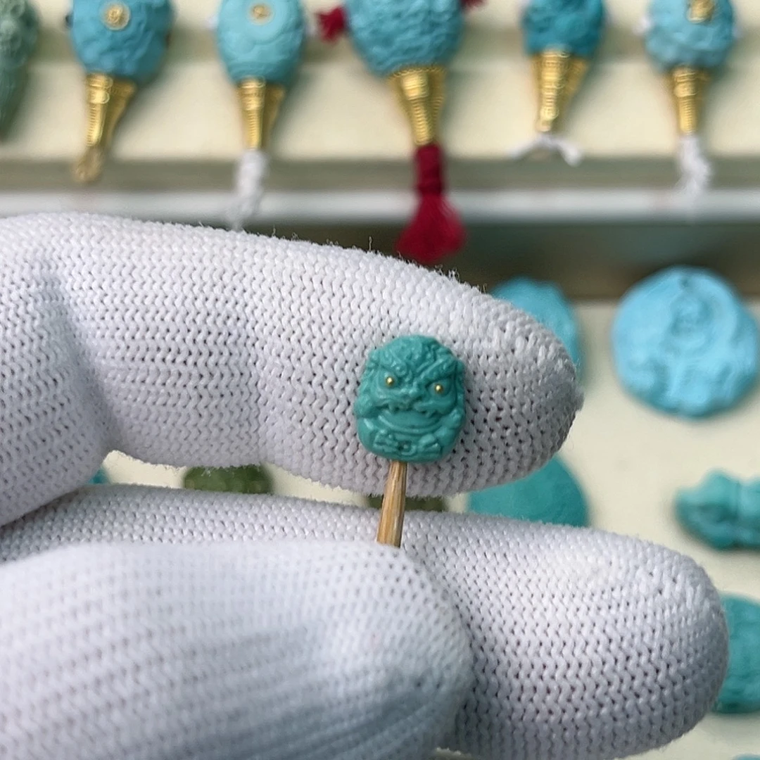 绿松石未镶嵌配饰