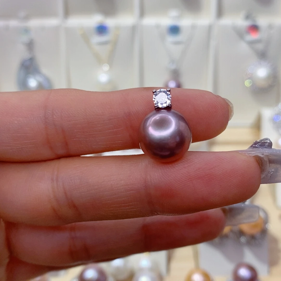 淡水珍珠未镶嵌吊坠(赠链)12➕