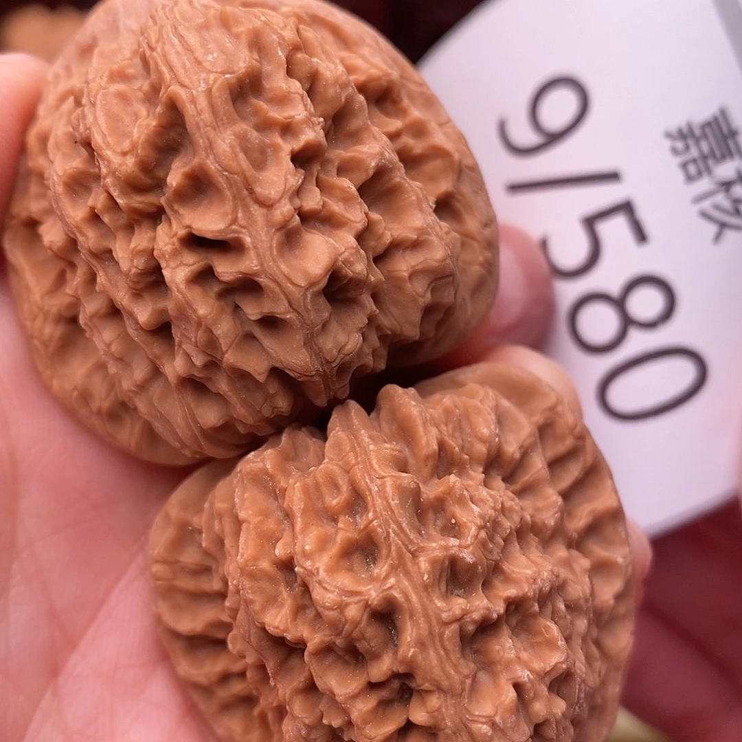 把件文玩核桃41三角疆。